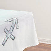Sagittarius Zodiac Sign on Moeder Parelstijl Tafelkleed (Voorbeeld)