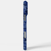 Sagittarius Zodiac Sign on Navy Digital Camouflage Case-Mate iPhone Case (Achterkant / Rechts)
