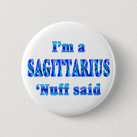 Sagittarius Zodiac Sign Ronde Button 5,7 Cm (Voorkant)