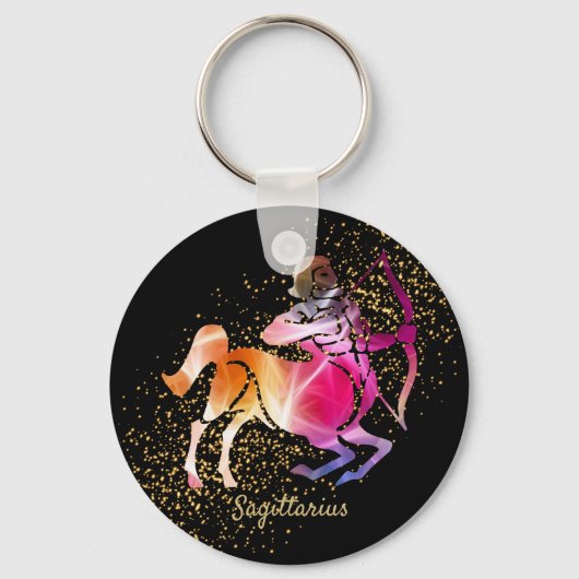 Sagittarius - Zodiac Sign Sleutelhanger (Voorkant)