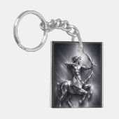 sagittarius zodiac sign sleutelhanger (Voorkant Links)