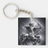 sagittarius zodiac sign sleutelhanger (Voorkant)