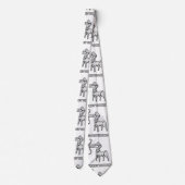 Sagittarius Zodiac Sign Stropdas (Achterkant)