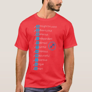 Sagittarius Zodiac Sign T-shirt
