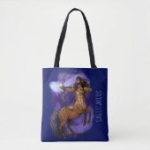 Sagittarius Zodiac Sign Tote Bag (Voorkant)