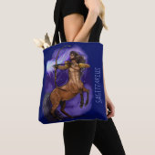 Sagittarius Zodiac Sign Tote Bag (Dichtbij)