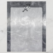 Sagittarius Zodiac Silver Distress Steel look (Voorkant)