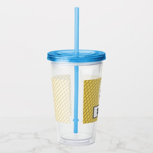 Sagittarius Zodiac Symbol Element van K Yoncich Acryl Drinkbeker (Rechts)