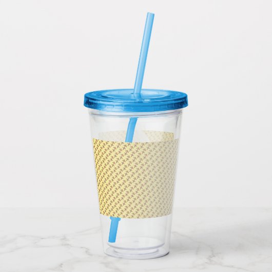 Sagittarius Zodiac Symbol Element van K Yoncich Acryl Drinkbeker (Achterkant)