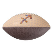 Sagittarius Zodiac Symbol Element van K Yoncich American Football (Gedraaid 90)