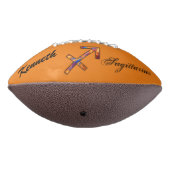 Sagittarius Zodiac Symbol Element van K Yoncich American Football (Gedraaid 270)