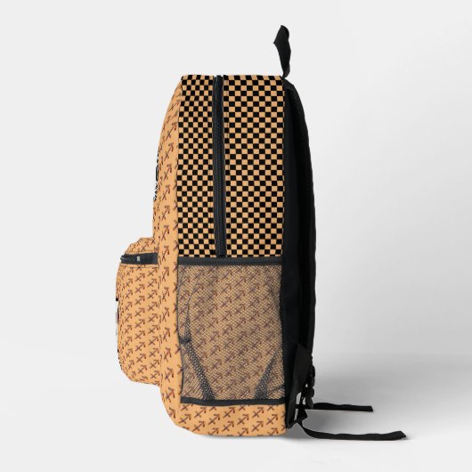 Sagittarius Zodiac Symbol Element van K Yoncich Bedrukte Rugzak (Rechts)