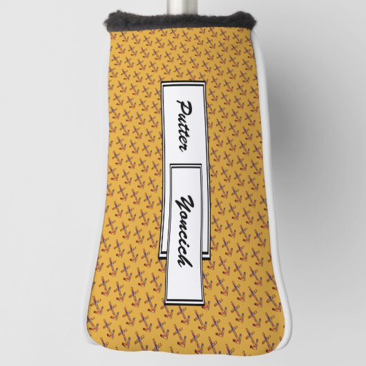 Sagittarius Zodiac Symbol Element van K Yoncich Golfheadcover (Draai 90)