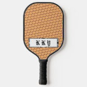 Sagittarius Zodiac Symbol Element van K Yoncich Pickleball Paddle (Achterkant)