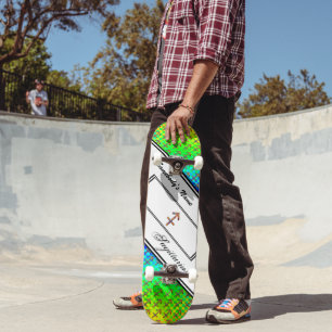 Sagittarius Zodiac Symbol Element van K Yoncich Skateboard