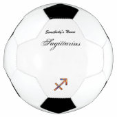 Sagittarius Zodiac Symbol Element van K Yoncich Voetbal (Voorkant)