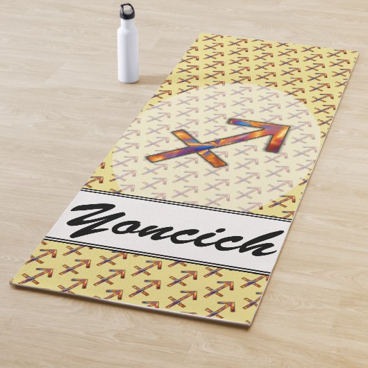 Sagittarius Zodiac Symbol Element van K Yoncich Yogamat (In situ)