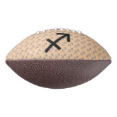 Sagittarius Zodiac Symbol Standard van K Yoncich American Football (Gedraaid 90)