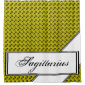 Sagittarius Zodiac Symbol Standard van K Yoncich Douchegordijn (Voorkant)
