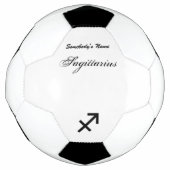 Sagittarius Zodiac Symbol Standard van K Yoncich Voetbal (Voorkant)