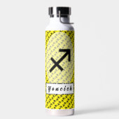 Sagittarius Zodiac Symbol Standard van K Yoncich Waterfles (Links)