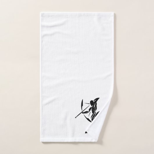 Sagittarius Zodiac Symbool en Sign Bad Handdoek (Handdoek)