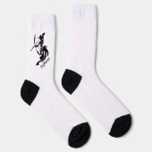 Sagittarius Zodiac Symbool en Sign Sokken (Rechts)