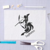 Sagittarius Zodiac Symbool en Sign Tissuepapier (Craft)