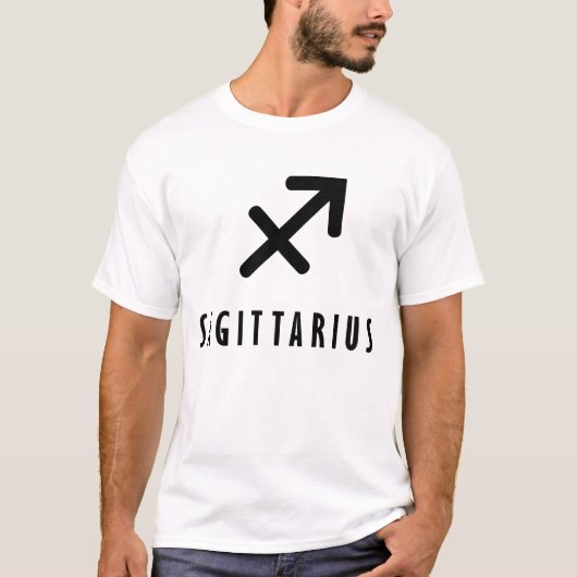 Sagittarius zodiac t-shirt (Voorkant)