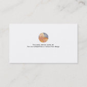 Sagittarius Zodiac Visitekaartje (Achterkant)