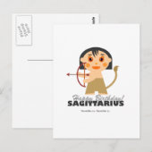 Sagittarius Zodiac voor kinderen Briefkaart (Voorkant / Achterkant)