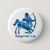 Sagittariusprofiel Ronde Button (Voorkant)
