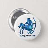 Sagittariusprofiel Ronde Button (Voorkant /achterkant)