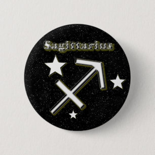 Sagittariussymbool Ronde Button 5,7 Cm