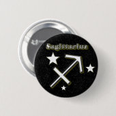 Sagittariussymbool Ronde Button 5,7 Cm (Voorkant /achterkant)