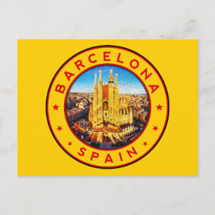 Sagrada Familia Barcelona Briefkaart
