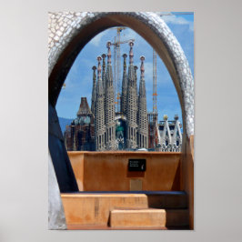 Sagrada Familia Barcelona Catalonië Spanje Poster