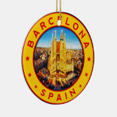 Sagrada Familia Barcelona Keramisch Ornament (Rechts)