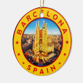 Sagrada Familia Barcelona Keramisch Ornament (Links)
