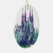 Sagrada Familia Barcelona Keramisch Ornament (Rechts)