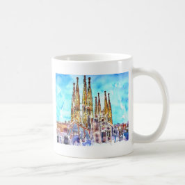 Sagrada Familia Barcelona Koffiemok