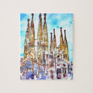 Sagrada Familia Barcelona Legpuzzel