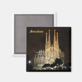 Sagrada Familia, Barcelona Magneet (Voorkant / Achterkant)