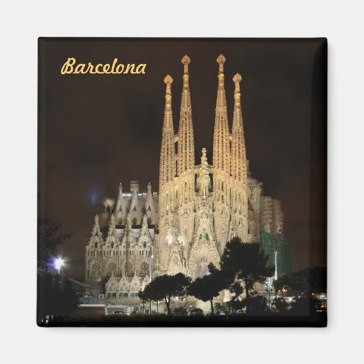 Sagrada Familia, Barcelona Magneet (Voorkant)