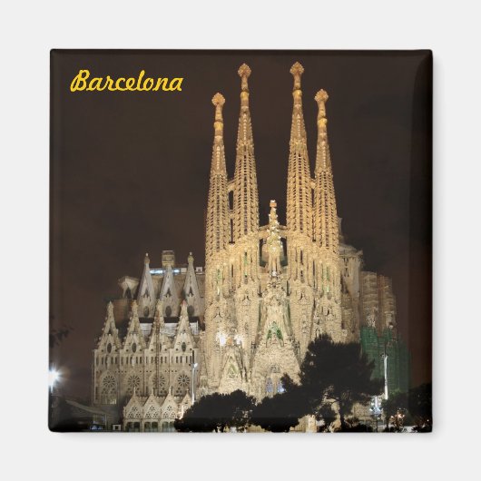 Sagrada Familia, Barcelona Magneet (Voorkant)