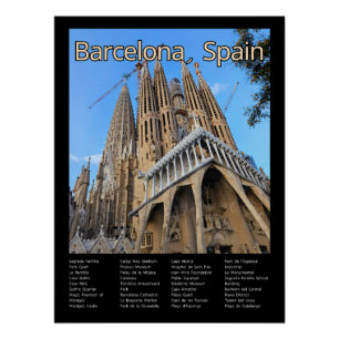 Sagrada Familia, Barcelona Perfect Poster