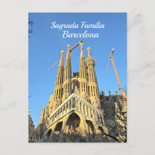 Sagrada Familia, Barcelona, Spanje Briefkaart