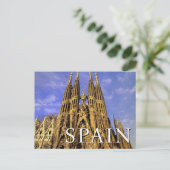 Sagrada Familia | Barcelona, Spanje | Dank je Briefkaart (Staand voorkant)