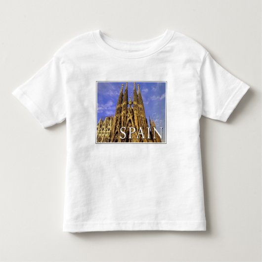 Sagrada Familia | Barcelona, Spanje Kinder Shirts (Voorkant)