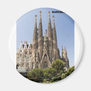 Sagrada Familia Barcelona Spanje Magneet